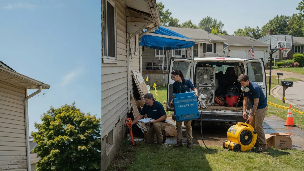 Ceiling Leak Cleanup in Bay City, OR near me